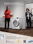 ?Bez względu na to, co mówi mama, teraz pranie w zimnej wodzie jest skuteczne?. Nowa kampania pralek firmy Samsung