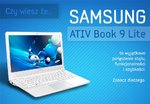 Samsung ATIV Book 9 Lite – lekki i stylowy towarzysz podróży